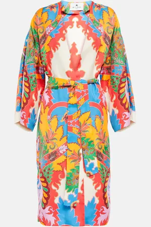 Etro Bedrucktes Cover-up aus Seide