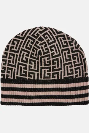 Balmain Mütze aus einem Wollgemisch