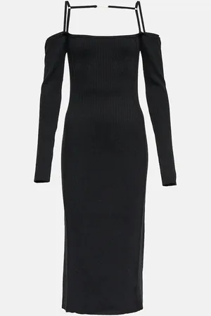 Jacquemus Midikleid La Robe Sierra aus Rippstrick