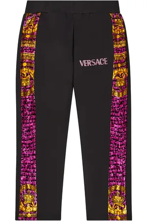 VERSACE Jogginghose Baroccodile aus Jersey