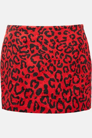 Dolce & Gabbana Bedruckter Minirock aus Brokat