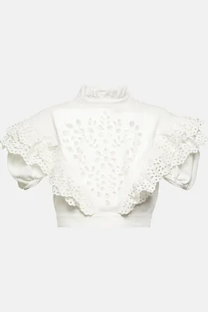Sportmax Cropped-Top Ometto aus Baumwolle
