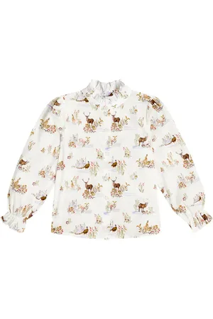 PAADE Bedruckte Bluse aus Baumwolle