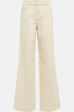 Prada High-Rise Wide-Leg Jeans