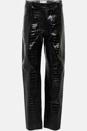 Victoria Beckham High-Rise Leggings aus Leder