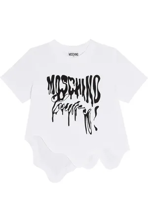 Moschino Bedrucktes T-Shirt aus Baumwolle
