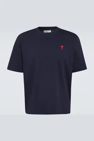 Ami T-Shirt Ami de Cœur aus Baumwoll-Jersey