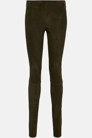 Stouls Leggings Carolyn aus Veloursleder