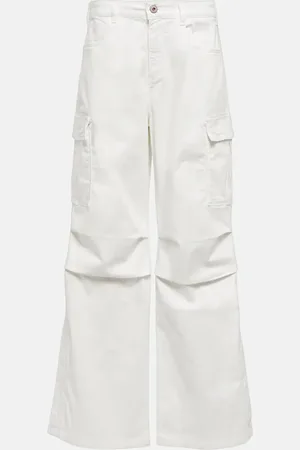 AG Jeans High-Rise-Hose Cargo Moon