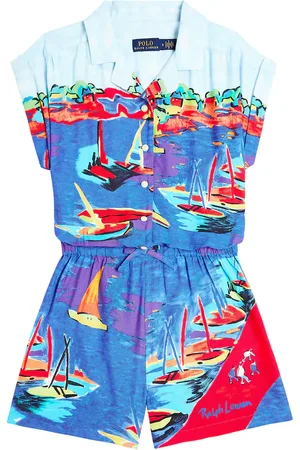 Ralph Lauren Bedruckter Playsuit aus Jersey