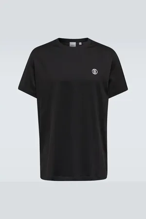 Burberry Besticktes T-Shirt aus Baumwolle