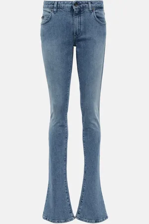 Dolce & Gabbana Low-Rise Bootcut Jeans