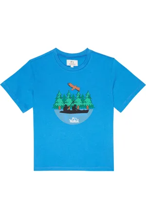 Woolrich T-Shirt Road Trip aus Baumwolle