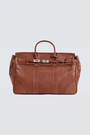 Brunello Cucinelli Weekender aus Leder