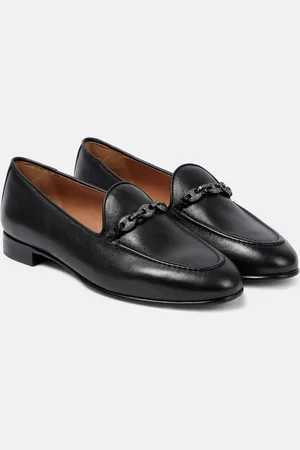 Aquazzura Verzierte Loafers Tasslimo aus Leder