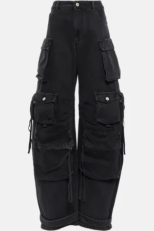 The Attico Cargohose Fern aus Denim