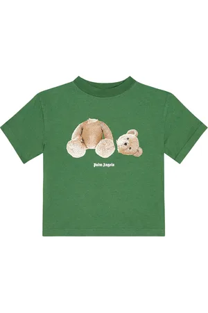 Palm Angels Bedrucktes T-Shirt aus Baumwolle