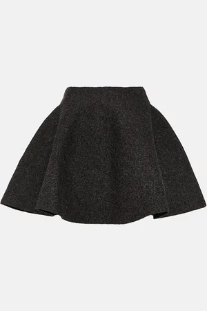 Alaïa Alaïa Minirock aus einem Wollgemisch