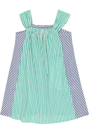 Il gufo Kleid aus Popeline