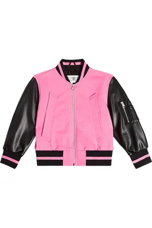 Maison Margiela Bomberjacke mit Lederimitat