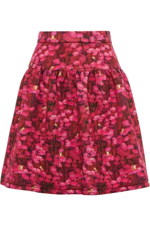 Max Mara Bedruckter Minirock Gubbio aus Jersey