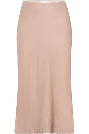 Velvet Midirock Taelyn aus Samt