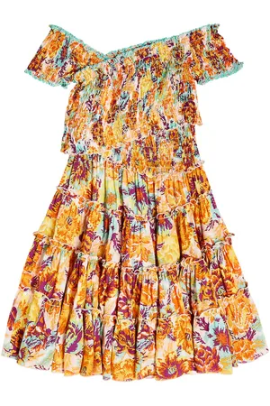 POUPETTE ST BARTH Bedrucktes Kleid Soledad