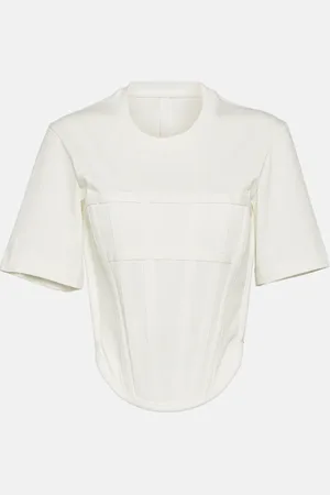 DION LEE T-Shirt aus Baumwoll-Jersey