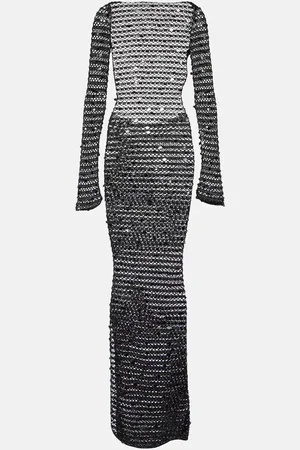 AYA MUSE Maxikleid mit Pailletten