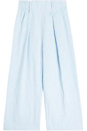 MONNALISA Weite Hose aus einem Baumwollgemisch