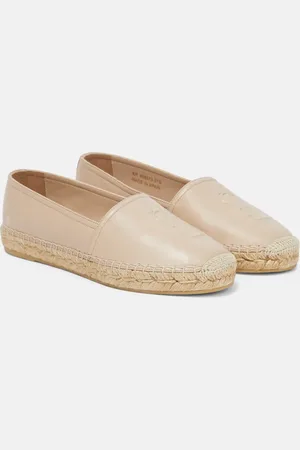Saint Laurent Espadrilles aus Leder