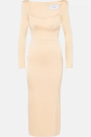 ALEX PERRY Midikleid aus Satin