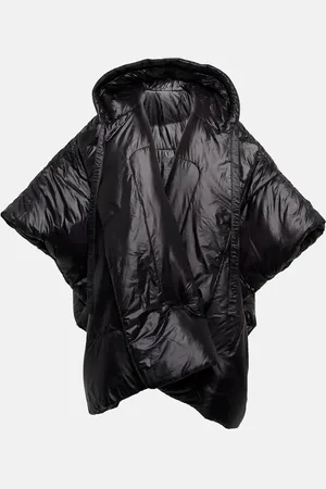 Norma Kamali Wattierter Oversize-Mantel