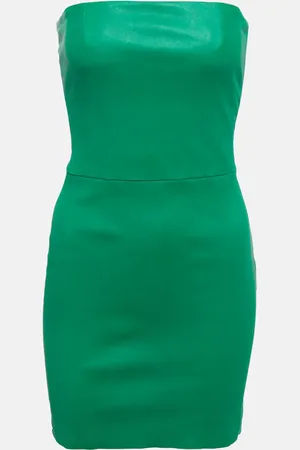Stouls Trägerloses Minikleid Amina aus Leder