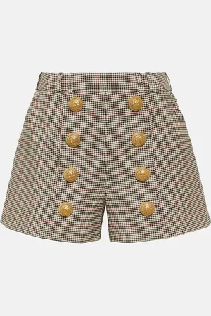 Balmain High-Rise Shorts