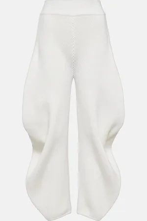 Alaïa Alaïa High-Rise-Hose aus Strick