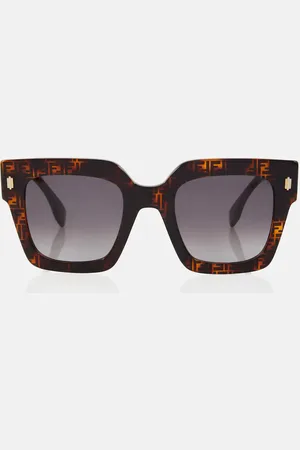 Fendi Eckige Sonnenbrille Roma