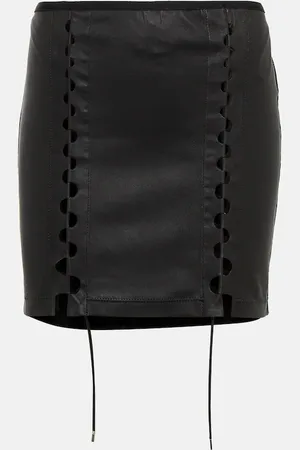 DION LEE Minirock aus Leder