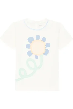 Stella McCartney Bedrucktes T-Shirt aus Baumwoll-Jersey