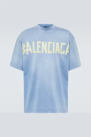 Balenciaga T-Shirt Tape Type aus Baumwoll-Jersey