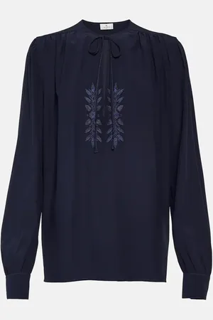 Etro Bestickte Bluse aus Seide