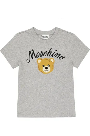 Moschino Besticktes T-Shirt aus Jersey