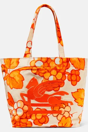 Etro Tote Pegaso mit Leder