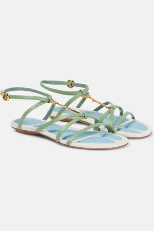 Jacquemus Verzierte Sandalen aus Leder
