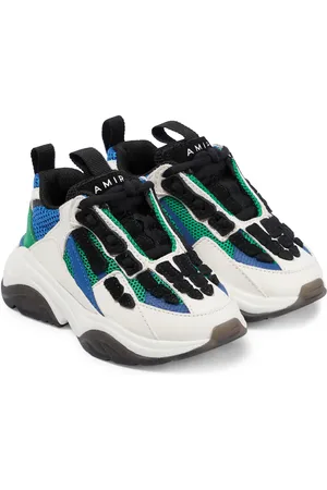 AMIRI Sneakers Bone mit Veloursleder