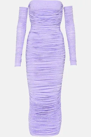 ALEX PERRY Verzierte Robe aus Jersey