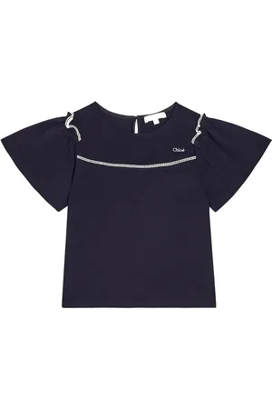 Chloé Chloé Kids T-Shirt aus Baumwoll-Jersey
