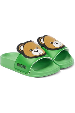 Moschino Pantoletten aus Gummi