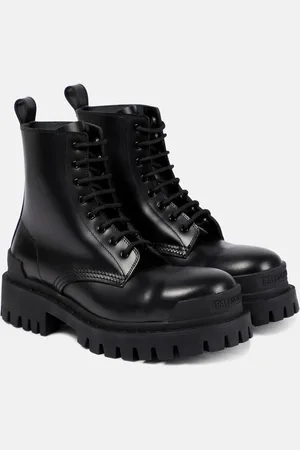 Balenciaga Schnürstiefel Strike aus Leder
