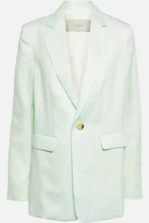 ASCENO Blazer Azores aus Leinen